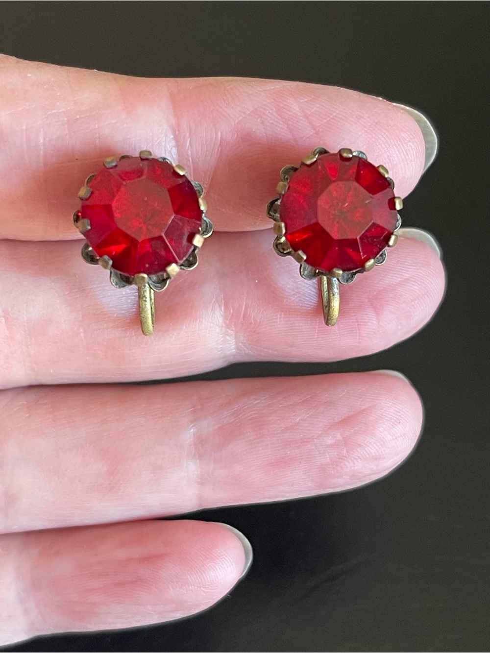 10 pairs Vintage Japan West Germany clip on earrings. - Picture 9 of 12